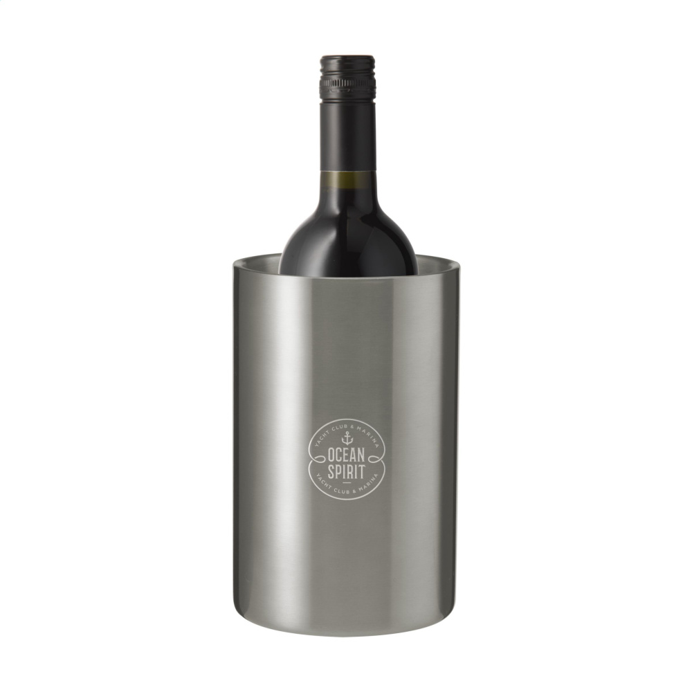 Logotrade advertising products photo of: CoolSteel RCS Recycled Steel wine cooler