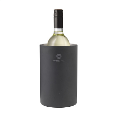 Logo trade promotional products image of: CoolSteel RCS Recycled Steel wine cooler