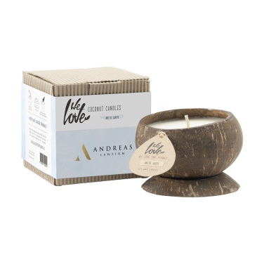 Logotrade corporate gift image of: We Love The Planet Coconut Candle