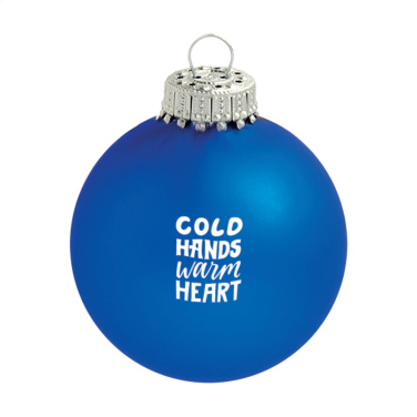 Logo trade promotional giveaways picture of: Christmas Bauble Ø 6 cm - Made in Europe