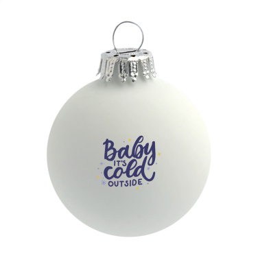 Logo trade corporate gifts image of: Christmas Bauble Ø 6 cm - Made in Europe