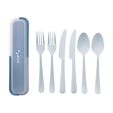 Logo trade promotional gifts image of: Outdoor 6-piece Cutlery Set