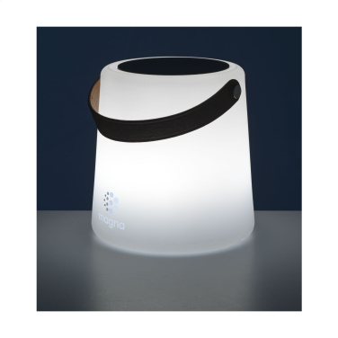 Logo trade promotional merchandise image of: Wooosh Ziva Solar Lamp