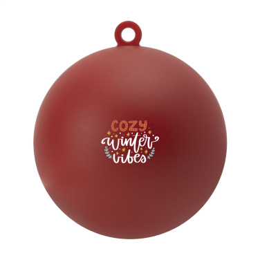 Logo trade corporate gifts picture of: Christmas Bauble Ø 7 cm Recycled PP - Made in Europe