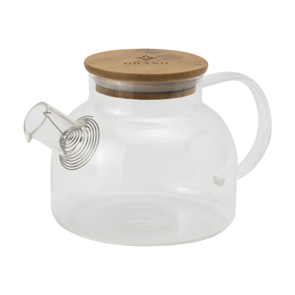 Logo trade promotional gifts picture of: Teatime Glass Teapot