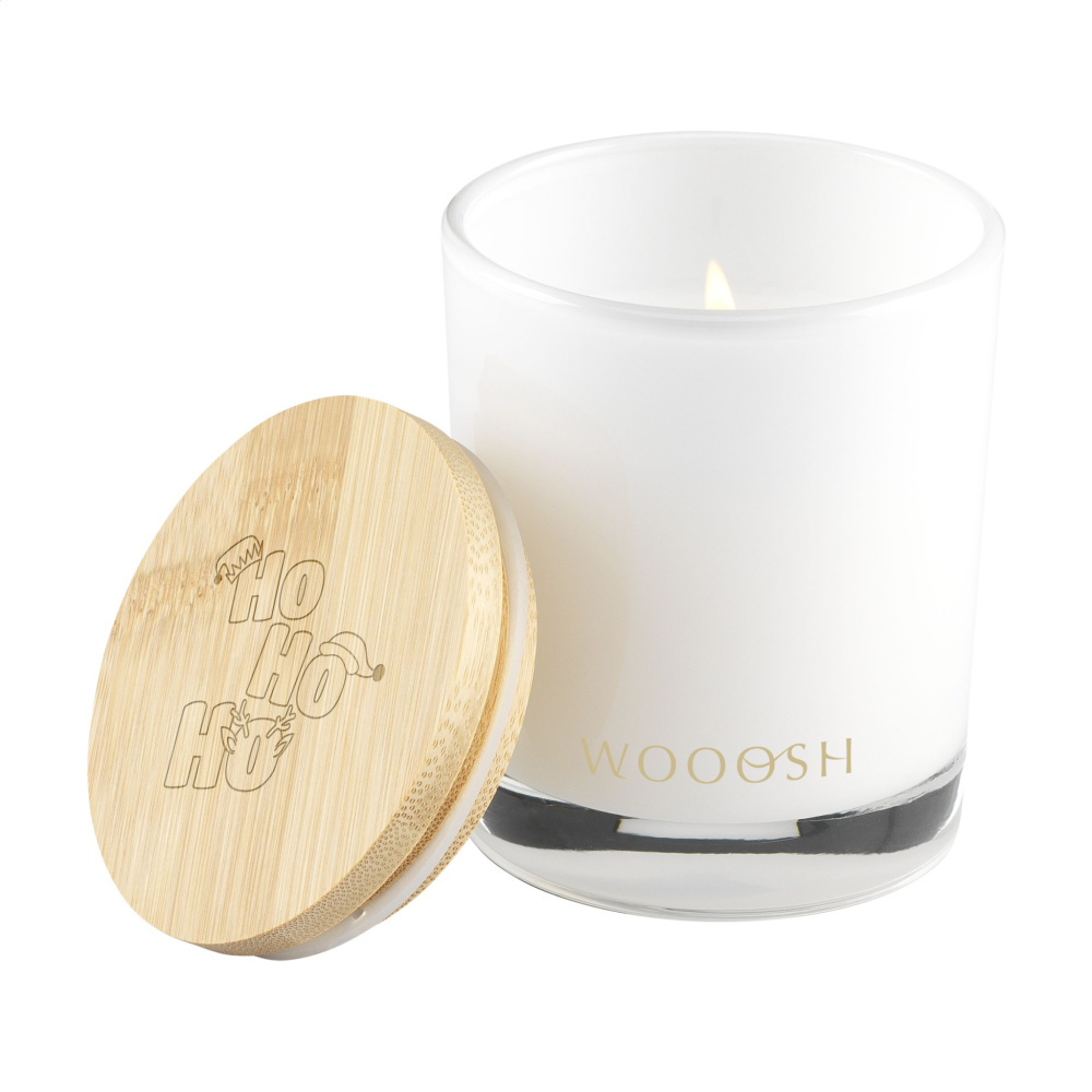 Logo trade corporate gifts picture of: Wooosh Scented Candle Sweet Vanilla X-Mas