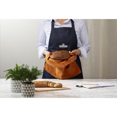 Logotrade business gift image of: Apron GRS Recycled Denim (220 g/m²)