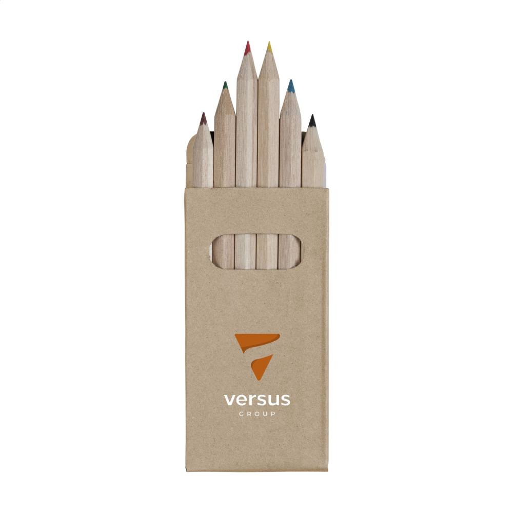 Logotrade promotional giveaway picture of: SixColour coloured pencils