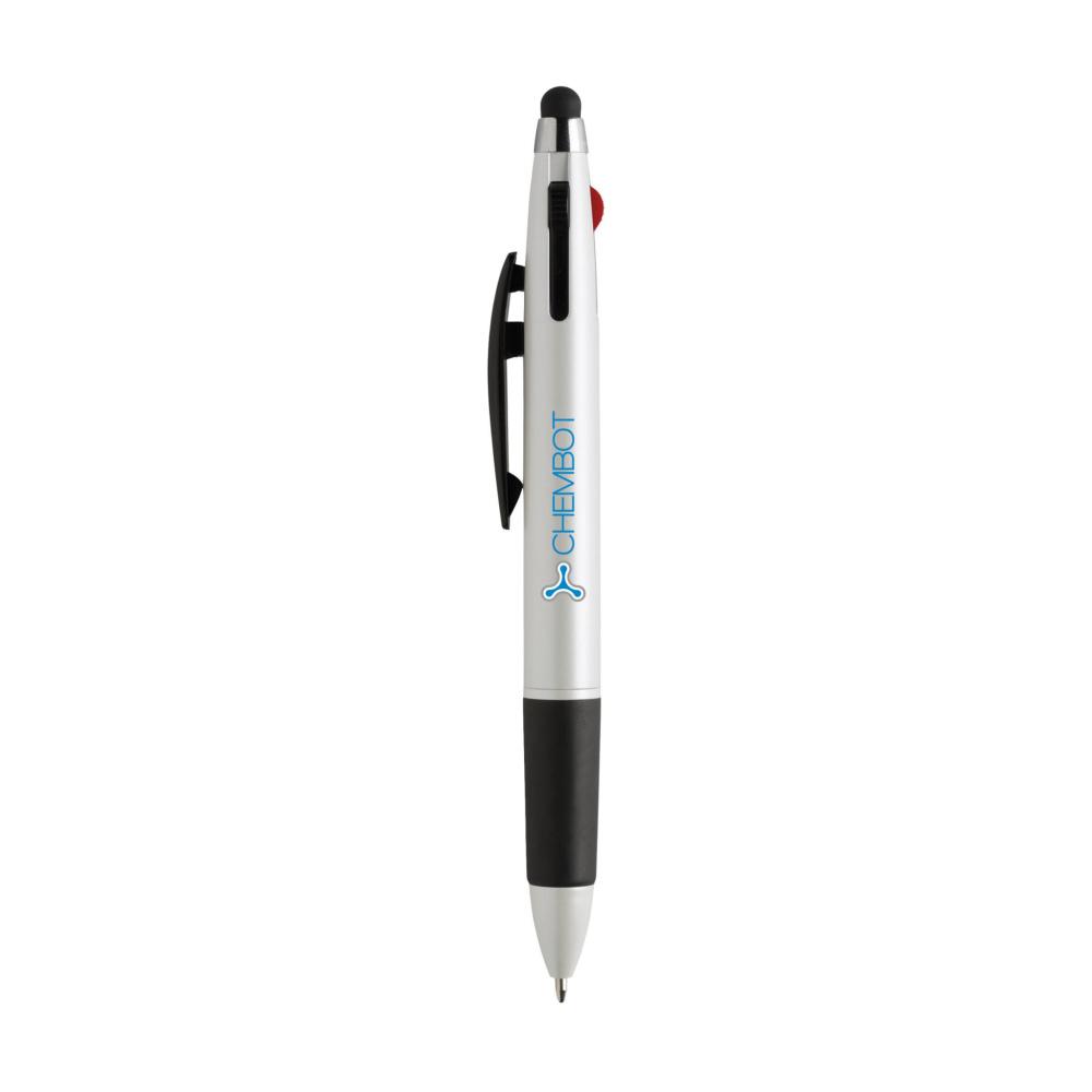 Logo trade promotional items image of: Triple Touch stylus pen