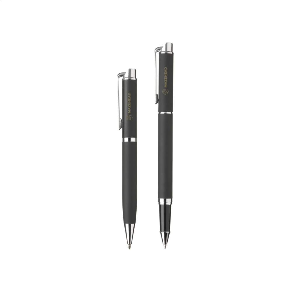 Logo trade promotional gifts picture of: BlackJack writing set