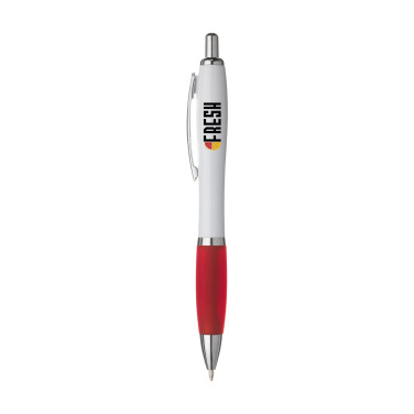 Logo trade promotional merchandise photo of: Athos White pen