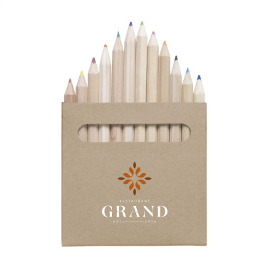 Logo trade promotional gifts picture of: Pastelli coloured pencils