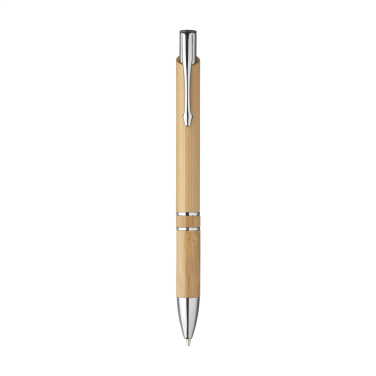 Logo trade promotional product photo of: Ebony Bamboo pen