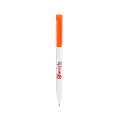 Stilolinea S45 Solid pen, white/orange