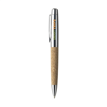 Logo trade promotional products image of: Cork Pen Set