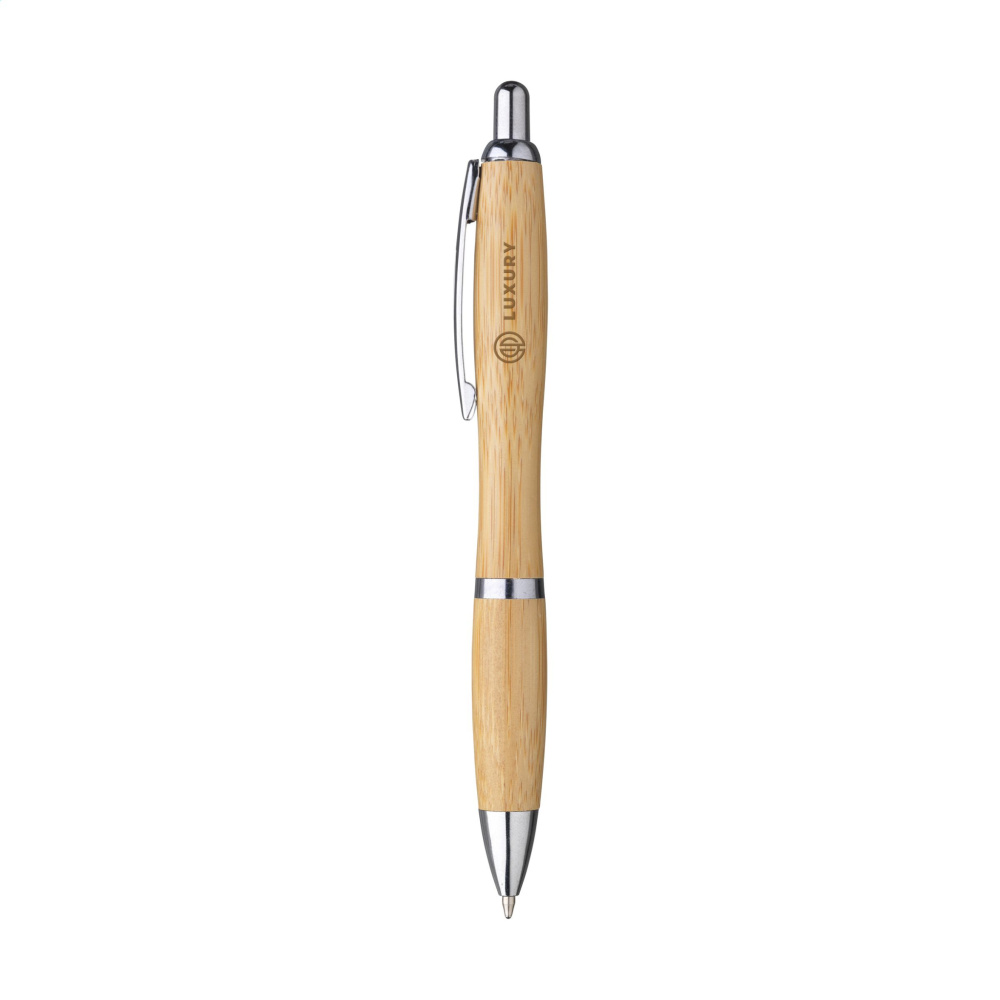 Logo trade promotional products picture of: Athos Bamboo pen