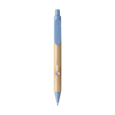 Logo trade promotional merchandise image of: Bamboo Wheat Pen wheat straw ballpoint pen