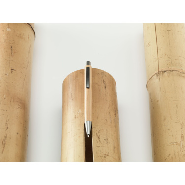 Logo trade promotional merchandise picture of: Sento Bamboo pen