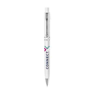 Logotrade promotional product picture of: Stilolinea Raja Chrome Recycled pen