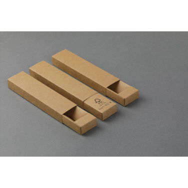 Logo trade promotional giveaways image of: Gift Box Kraft Paper gift packaging