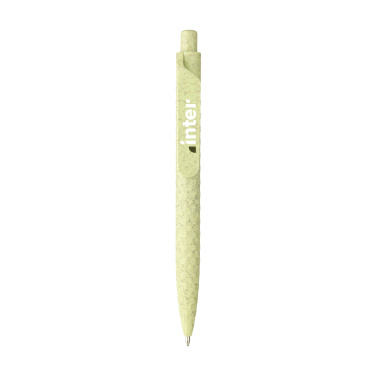 Logo trade promotional gifts image of: Stalk Wheatstraw Pen