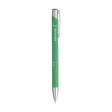 Logo trade business gift photo of: Ebony Soft Touch Accent pen