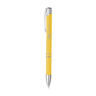 Logotrade promotional giveaway picture of: Ebony Soft Touch Accent pen