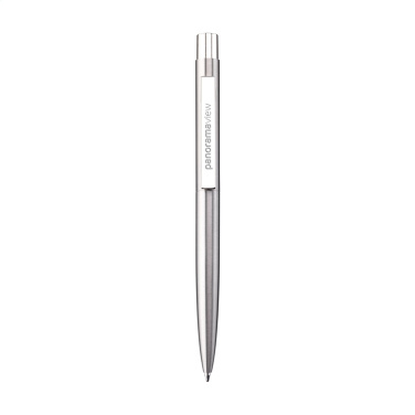 Logo trade promotional merchandise image of: Bellamy Pen Recycled Stainless Steel