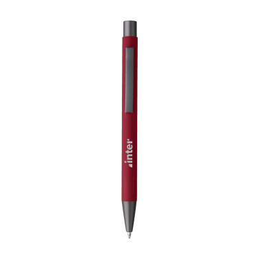 Logotrade promotional giveaway image of: Brady Soft Touch Recycled Alu pens