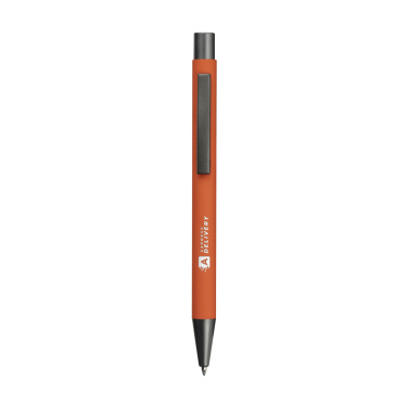 Logo trade promotional gifts picture of: Brady Soft Touch Recycled Alu pens