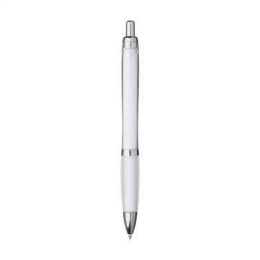 Logo trade business gifts image of: Athos Solid GRS Recycled ABS pen