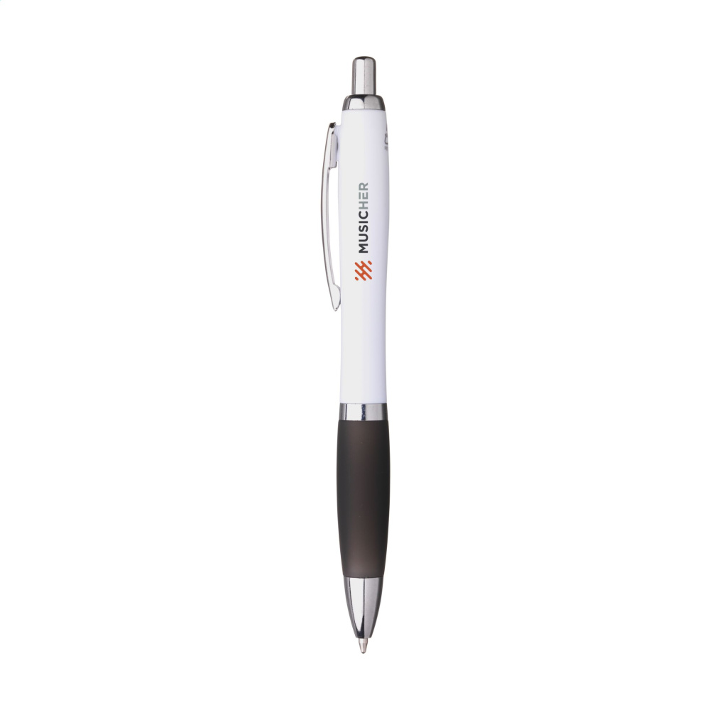 Logo trade promotional items picture of: Athos Trans GRS Recycled ABS pen