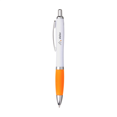 Logotrade promotional product image of: Athos Trans GRS Recycled ABS pen