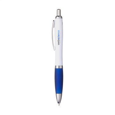 Logo trade promotional items picture of: Athos Trans GRS Recycled ABS pen