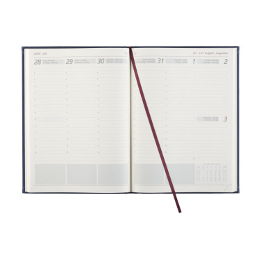 Logo trade promotional giveaways image of: Euromax Balacron diary A4 4-languages