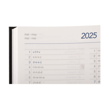 Logotrade promotional giveaway image of: Eurodirect Balacron diary A5 4-languages