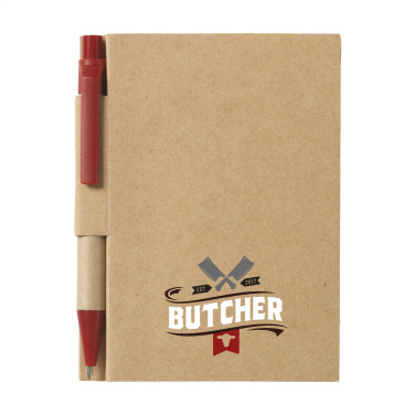 Logo trade corporate gifts picture of: RecycleNote-S Paper notebook