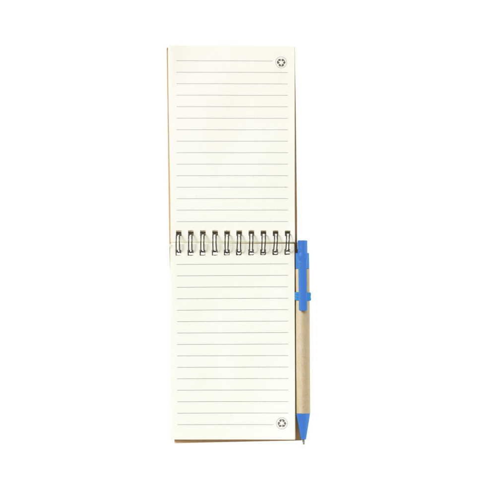 Logo trade advertising products image of: RecycleNote-M Paper notebook