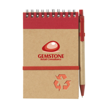 Logo trade promotional items picture of: RecycleNote-M Paper notebook