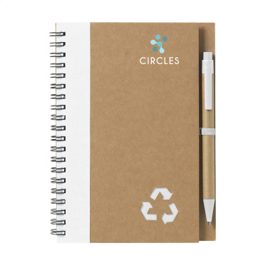 Logotrade business gift image of: Recycle Note-L Paper notebook