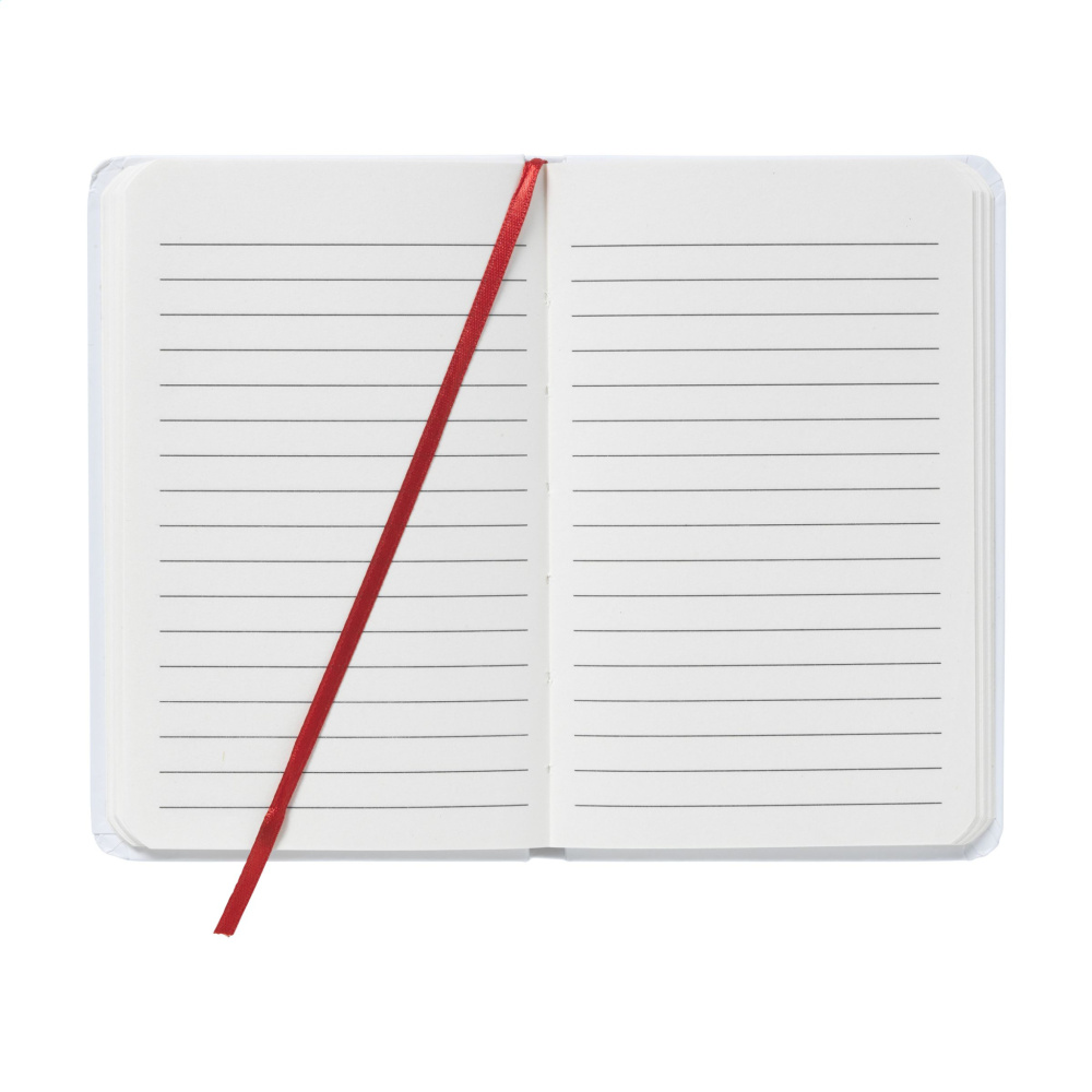 Logo trade business gifts image of: WhiteNote A6 Paper notebook