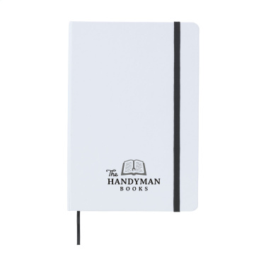 Logo trade promotional products image of: WhiteNote A5 Paper notebook