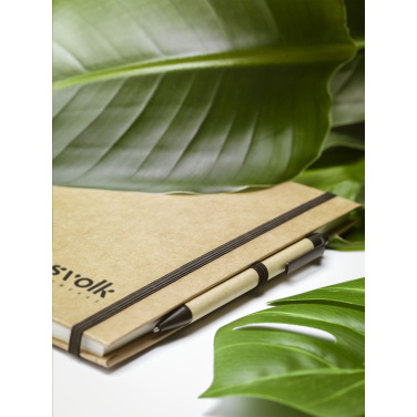 Logo trade advertising product photo of: Pocket ECO Paper A5 notebook