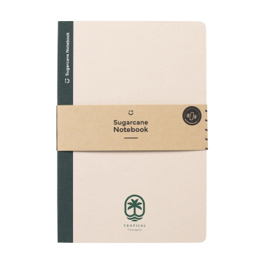 Logotrade promotional giveaway picture of: Sugarcane Paper Notebook A5