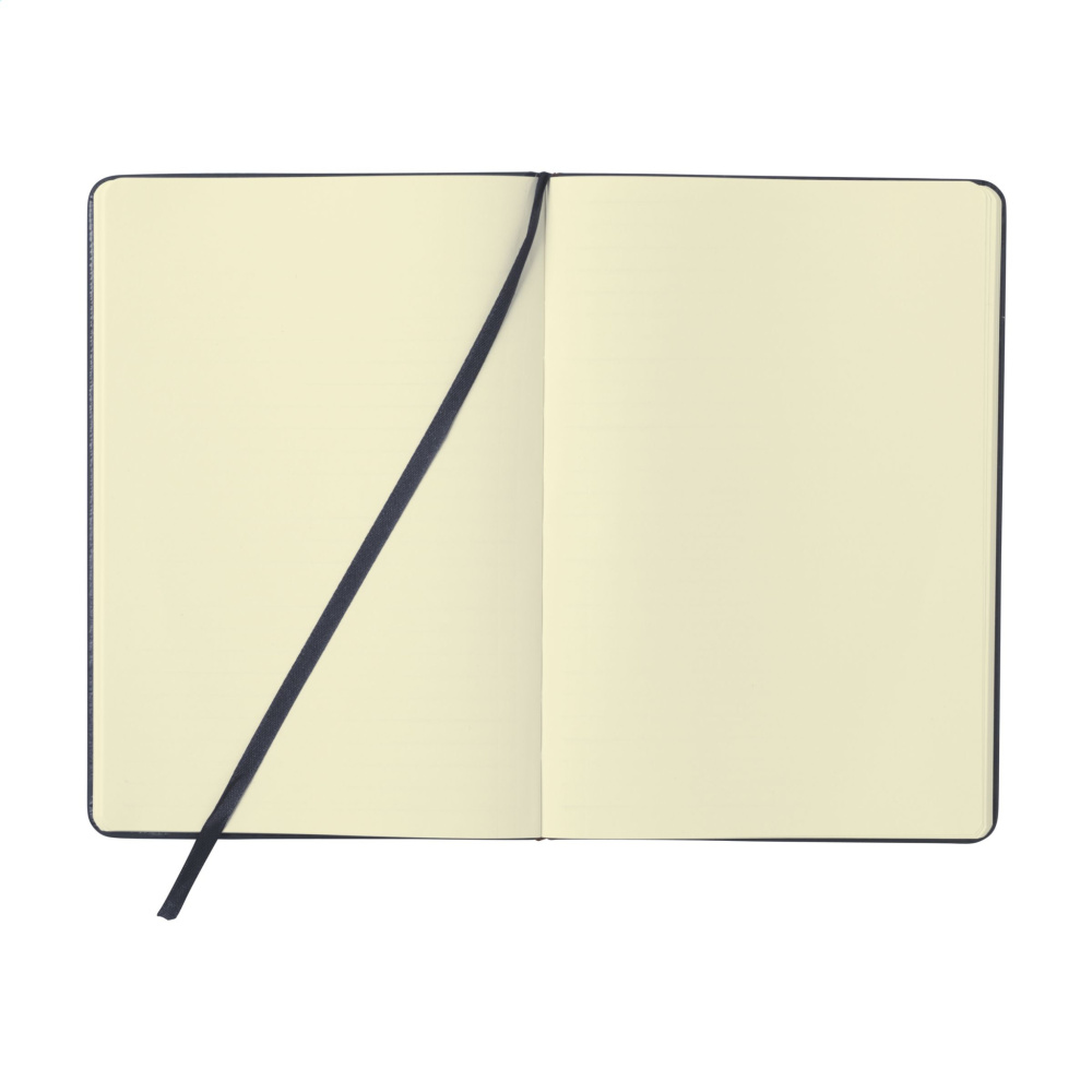 Logo trade promotional giveaways image of: BudgetNote A5 Blanc Paper notebook