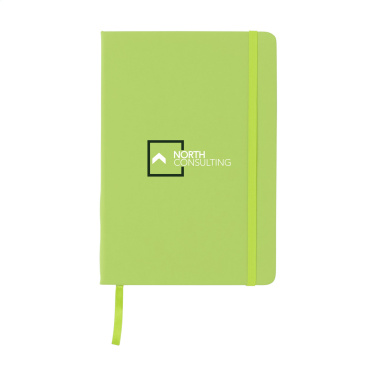 Logo trade promotional products picture of: BudgetNote A5 Blanc Paper notebook