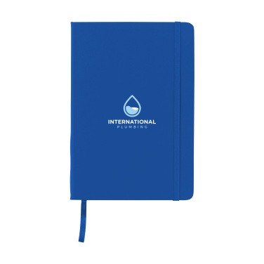 Logo trade promotional giveaway photo of: BudgetNote A5 Blanc Paper notebook