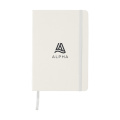 BudgetNote A5 Blanc Paper notebook, white