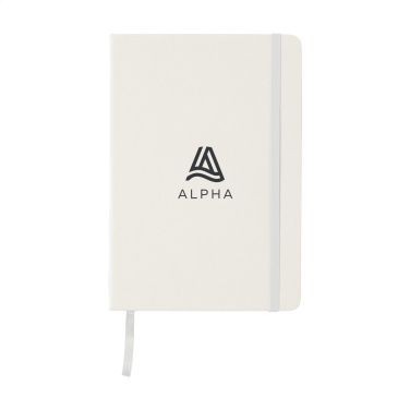 Logotrade business gift image of: BudgetNote A5 Blanc Paper notebook