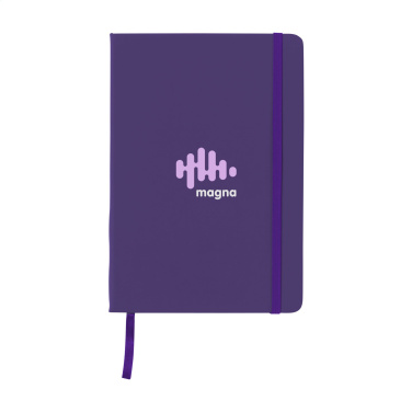 Logo trade promotional merchandise image of: BudgetNote A5 Lines Paper Notebook